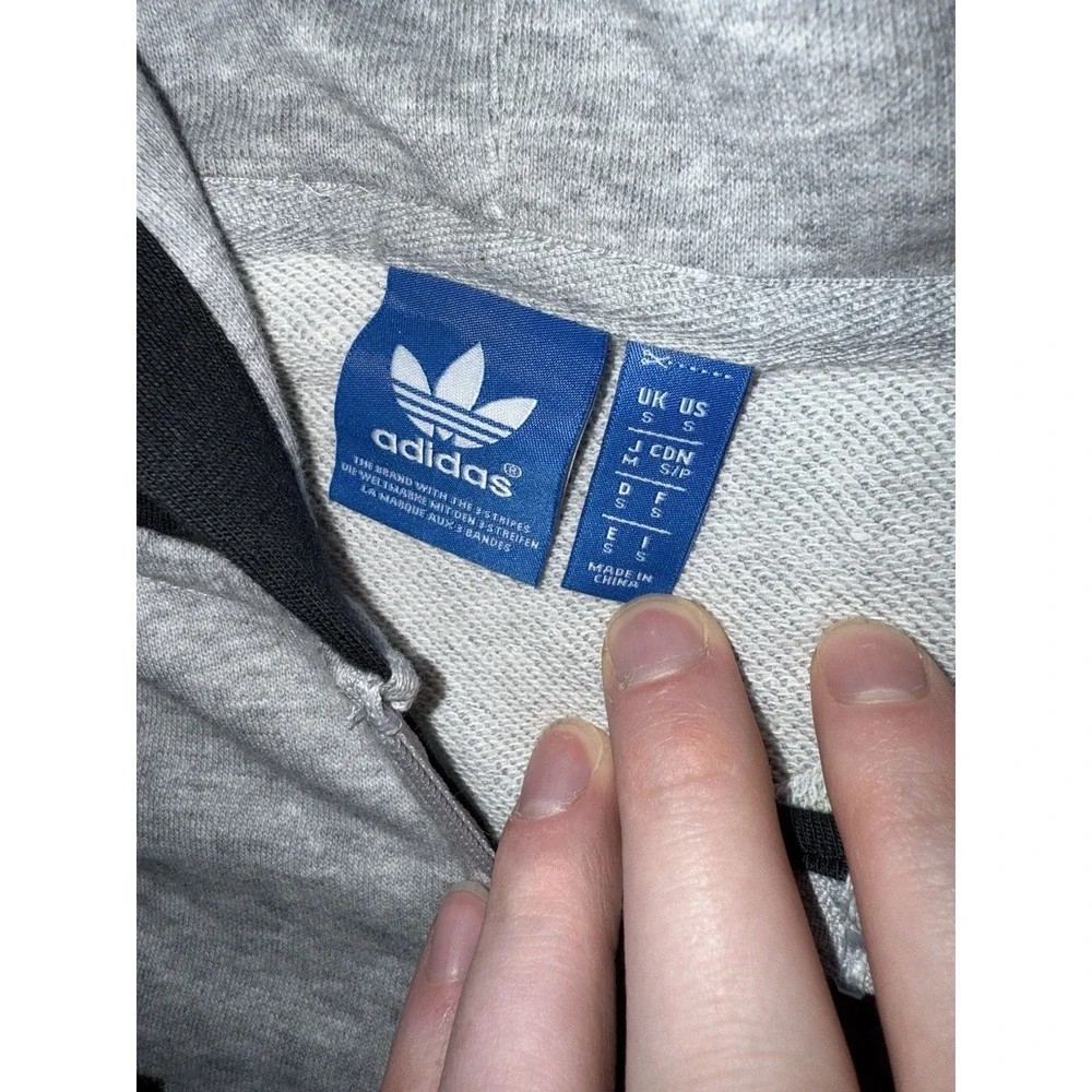Adidas Seattle‎ Sounders Hoodie Men's Small Gray Full Zip MLS Soccer Jacket